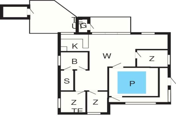 Kare 7 Person Holiday Home In Rsted מראה חיצוני תמונה