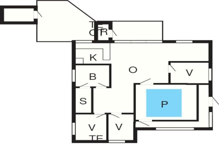 Kare 7 Person Holiday Home In Rsted מראה חיצוני תמונה